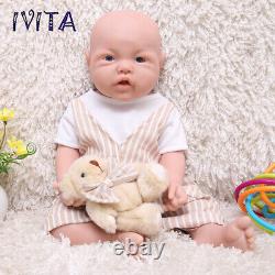 Lovely Boy Infant 17Full Body Silicone Reborn Baby Doll Birthday Gifts