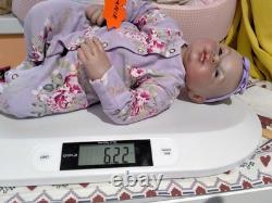 MARIE? Pretty reborn doll girl. Nicely weighted to 6.2lbs 2.8kgs 18 46cm