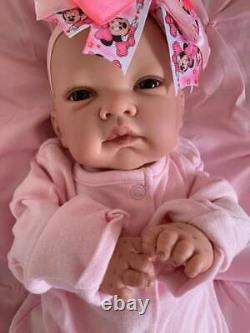 Made To Order Stunning Reborn Baby Girl Ellie Newborn Child Friendly 3+
