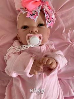 Made To Order Stunning Reborn Baby Girl Ellie Newborn Child Friendly 3+