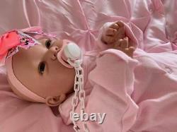 Made To Order Stunning Reborn Baby Girl Ellie Newborn Child Friendly 3+