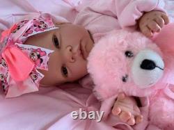 Made To Order Stunning Reborn Baby Girl Ellie Newborn Child Friendly 3+