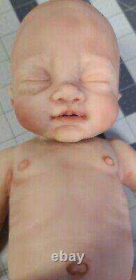 Made in USA 14 Full Body Silicone Baby Girl Doll Tabitha