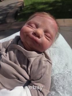 Maeve Reborn Cuddle Baby With COA By Carlie Kearns Art Dolls