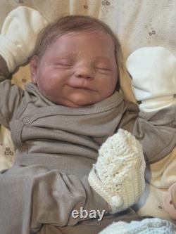 Maeve Reborn Cuddle Baby With COA By Carlie Kearns Art Dolls