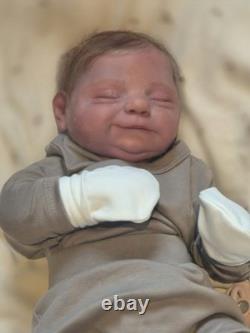 Maeve Reborn Cuddle Baby With COA By Carlie Kearns Art Dolls