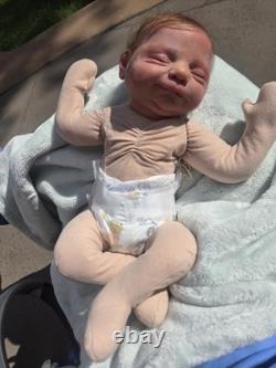 Maeve Reborn Cuddle Baby With COA By Carlie Kearns Art Dolls