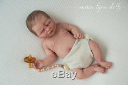 Maria Lynn Dolls 18 Full Body Solid Silicone Drink Wet Baby Girl Doll GRACE