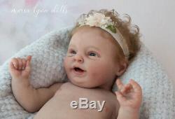 Maria Lynn Dolls 21 Full Body Solid Silicone Baby Girl HANNAH Bonnie Sieben