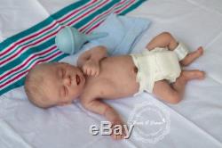 Maria Lynn Dolls Full Body Solid Silicone Micro Preemie Baby Boy Hero