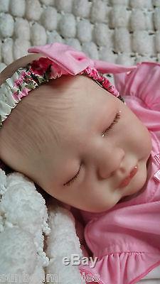Marissa May Precious Baby Girl, Reborn By Sunbeambabies Soft Silicone Vinyl
