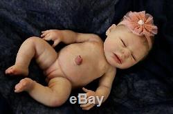 Mia Solid Silicone Full Body Newborn Baby Girl by Olga Romonova Eco 20