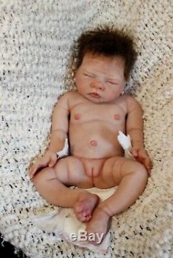 Mia by Olivia Stone Full Body Solid Silicone Ecoflex 10 Newborn baby girl