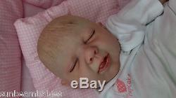 Michelle Fagan Reborn Baby Girl Doll With Tongue Detail Soft Silicone Vinyl