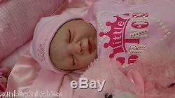 Michelle Fagan Reborn Baby Girl Doll With Tongue Detail Soft Silicone Vinyl