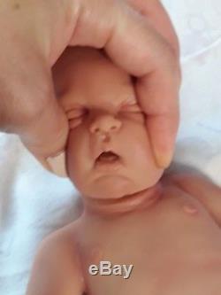 NEW! 11 Micro Preemie Full Body Silicone Baby Boy Doll Gavin