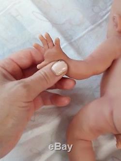 NEW! 11 Micro Preemie Full Body Silicone Baby Boy Doll Gavin
