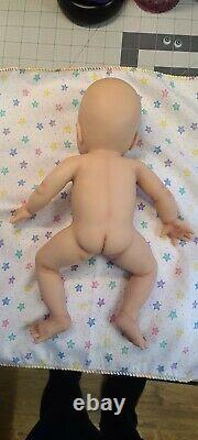 NEW 14 Full Body Silicone Baby Girl Doll Liberty