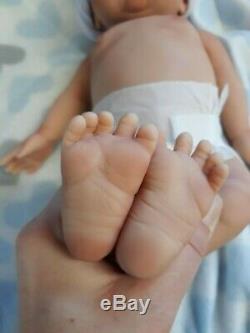 NEW! 14 Preemie Full Body Silicone Baby Boy Doll Tyler