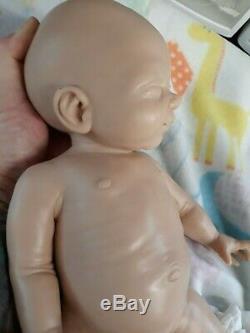 NEW 14 Preemie Full Body Silicone Baby Girl Doll Tabitha