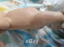 NEW 14 Preemie Full Body Silicone Baby Girl Doll Tabitha