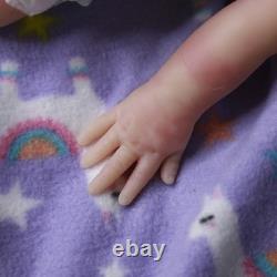 NEW 15 Full Body Silicone 38cm Reborn Baby Doll Baby Newborn boy Dolls 3.52LBS