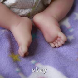NEW 15 Full Body Silicone 38cm Reborn Baby Doll Baby Newborn boy Dolls 3.52LBS