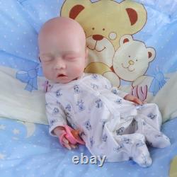 NEW 15 Full Body Silicone 38cm Reborn Baby Doll Baby Newborn boy Dolls 3.52LBS