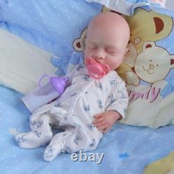 NEW 15 Full Body Silicone 38cm Reborn Baby Doll Baby Newborn boy Dolls 3.52LBS