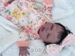 NEW 16 Full Body Silicone Baby Doll Girl COA Authentic Artist Doll