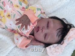 NEW 16 Full Body Silicone Baby Doll Girl COA Authentic Artist Doll