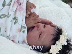 NEW 16 Full Body Silicone Baby Doll Girl COA Authentic Artist Doll