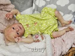 NEW 19 Realborn Reborn Girl With COA Artist Doll Collectible