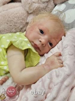 NEW 19 Realborn Reborn Girl With COA Artist Doll Collectible