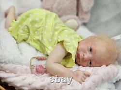 NEW 19 Realborn Reborn Girl With COA Artist Doll Collectible
