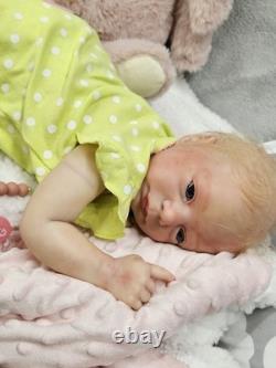 NEW 19 Realborn Reborn Girl With COA Artist Doll Collectible