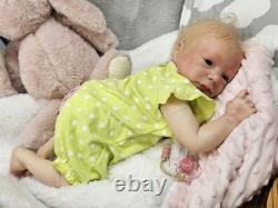 NEW 19 Realborn Reborn Girl With COA Artist Doll Collectible