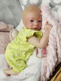 NEW 19 Realborn Reborn Girl With COA Artist Doll Collectible