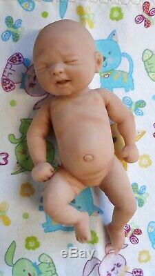 NEW 7 Micro Preemie Full Body Silicone Baby Girl Doll Kayla