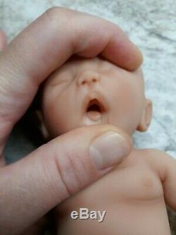 NEW 8 Micro Preemie Full Body Silicone Baby Girl Doll Izzy
