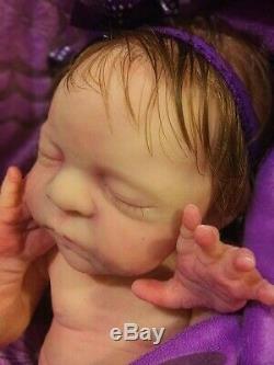 NEW! Baby GIRL Rileigh #17 out of 30! NEWBORN size, ROOTED hair, FULL Body