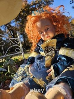 NEW SOLD out VINTAGE Reborn Taylor 2010 By DONNA Rubert as Merida 30 BRAVE Doll