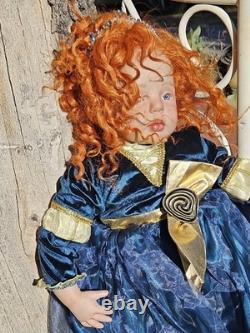 NEW SOLD out VINTAGE Reborn Taylor 2010 By DONNA Rubert as Merida 30 BRAVE Doll