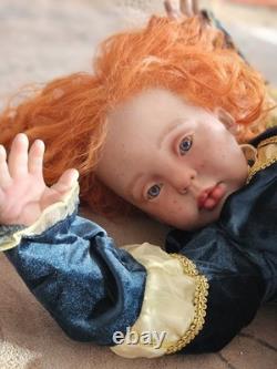 NEW SOLD out VINTAGE Reborn Taylor 2010 By DONNA Rubert as Merida 30 BRAVE Doll
