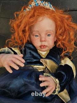 NEW SOLD out VINTAGE Reborn Taylor 2010 By DONNA Rubert as Merida 30 BRAVE Doll