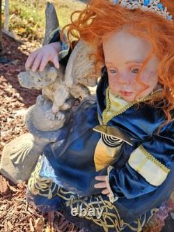NEW SOLD out VINTAGE Reborn Taylor 2010 By DONNA Rubert as Merida 30 BRAVE Doll
