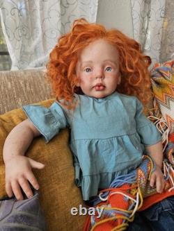NEW SOLD out VINTAGE Reborn Taylor 2010 By DONNA Rubert as Merida 30 BRAVE Doll