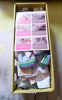 NIB Reborn FULLSilicone BabyBoyDoll Ludon Rooted Hair+Extras not pictured x10