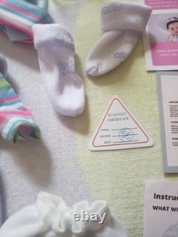 NIB Reborn FULLSilicone BabyBoyDoll Ludon Rooted Hair+Extras not pictured x10