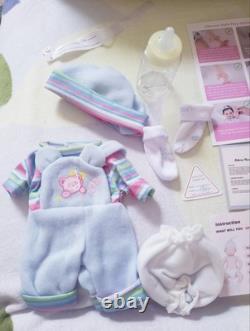 NIB Reborn FULLSilicone BabyBoyDoll Ludon Rooted Hair+Extras not pictured x10